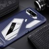 Asus ROG Phone 5 Deksel Børstet Karbonfibertekstur Blå