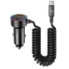Billaddare 60W Car Charger with Spring Cable