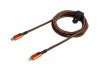 Xtreme USB-C to Lightning Cable 1.5m Svart Oransje