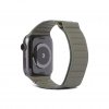 Apple Watch 38/40/41mm Armbånd Leather Magnetic Traction Strap Olive
