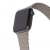 Apple Watch 42/44/45mm/Apple Watch Ultra Armbånd Silicone Magnetic Traction Strap Lite Dark Taupe