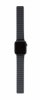 Apple Watch 42/44/45mm/Apple Watch Ultra Armbånd Silicone Magnetic Traction Strap Lite Charcoal