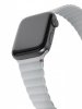 Apple Watch 42/44/45mm/Apple Watch Ultra Armbånd Silicone Magnetic Traction Strap Lite Clay