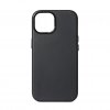 iPhone 15 Pro Deksel Leather Backcover Svart
