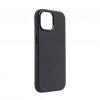 iPhone 15 Pro Deksel Leather Backcover Svart