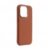 iPhone 15 Pro Deksel Leather Backcover Tan