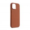 iPhone 15 Pro Deksel Leather Backcover Tan