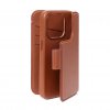 iPhone 15 Pro Etui Leather Detachable Wallet Tan