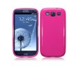 Deksel Till Samsung Galaxy i9300 S 3 / TPU / Gel Deksel / Stark Rosa