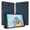 Domo Series Etui till Galaxy Tab A 10.5 2018 T590 T595 Stoff TPU Tri-Fold Blå