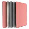Domo Series Etui till iPad 9.7 Stoff TPU Tri-Fold Rosa