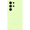 Original Galaxy S24 Ultra Deksel Silicone Case Light Green
