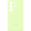Original Galaxy S24 Ultra Deksel Silicone Case Light Green