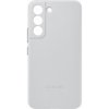 Original Galaxy S22 Deksel Leather Cover Light Gray