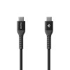 Essential Kabel Fabric USB-C/USB-C 100W 1m Svart