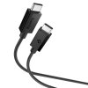 Essential Kabel USB-C/USB-C 60W 2m Svart