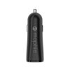Essentials Mobillader til bil USB-C/USB-A 12W Car Charger Svart