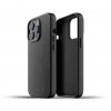 iPhone 13 Pro Deksel Full Leather Case Svart