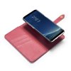 Galaxy S8 PlånboksEtui Delskinn Löstagbart Deksel Kortlomme Utside Rød