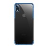 Glitter Case till iPhone Xr Deksel HardPlast Blå