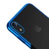 Glitter Case till iPhone Xr Deksel HardPlast Blå