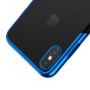 Glitter Case till iPhone Xs Deksel HardPlast Blå