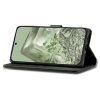 Google Pixel 8a Etui med Kortlomme stativfunksjon Svart