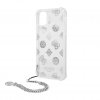 iPhone 11 Deksel Chain Peony Sølv