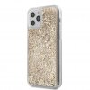 iPhone 12/iPhone 12 Pro Deksel Liquid Glitter Gull
