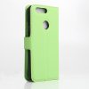 Huawei Honor 8 Mobilplånbok Litchi PU-skinn Grønn