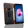 Huawei P Smart 2018 MobilEtui PU-skinn Retro Svart