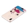 Huawei P20 Lite Deksel TPU Motiv Glada Flamingos