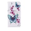 Huawei P20 Pro Plånboksetui Motiv Fjärilar Blommor