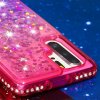 Huawei P30 Pro Deksel Glitter Rød Lilla