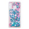 Samsung Galaxy A20E Deksel Hardplast Flytende Glitter Motiv Blommor
