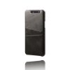 Samsung Galaxy A80 Deksel Kortlomme PU-skinn Svart