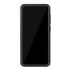 Samsung Galaxy A70 MobilDeksel DäckMønster Stativ TPU Hardplast Svart