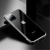 iPhone 11 Pro Deksel Glitter Series Hardplast Belagt Sølv