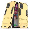 iPhone 11 Pro Deksel Armor Stativfunksjon Hardplast Gull