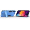 Samsung Galaxy A50 Deksel Armor Stativfunksjon Hardplast Ljusblå
