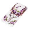 Samsung Galaxy A40 Deksel TPU Motiv Hjort och Blommor
