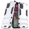 iPhone 11 Pro Deksel Armor Stativfunksjon HardPlast Sølv