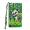 Samsung Galaxy A10 Plånboksfodral Motiv Panda på Bambuträd