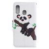 Samsung Galaxy A40 Plånboksetui PU-skinn Motiv Sovande Panda