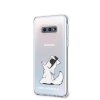 Samsung Galaxy S10E Deksel Hardplast Fun Choupette Transparent