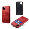 iPhone 11 Pro Deksel med To Kortlommer Rød