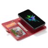 iPhone Xr Plånboksetui Qin Series Löstagbart Deksel Rød