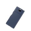 Sony Xperia 10 Plus Deksel Karbonfibertekstur TPU Blå
