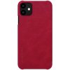 iPhone 11 Etui Qin Series Kortlomme Rød