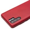 Huawei P30 Pro Deksel Ekte Skinn Rød